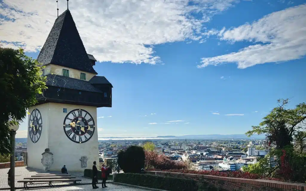 Grazer Uhrturm am Schlossberg
